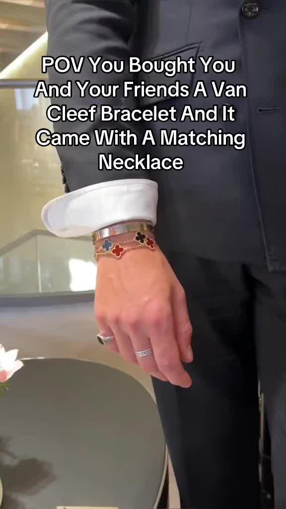 Van Cleef Bracelet and Necklace Promo