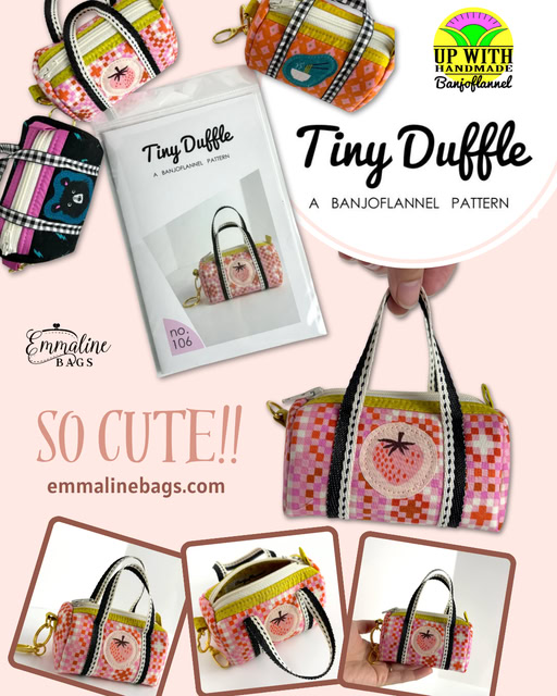 Tiny Duffle Bag Pattern Promo