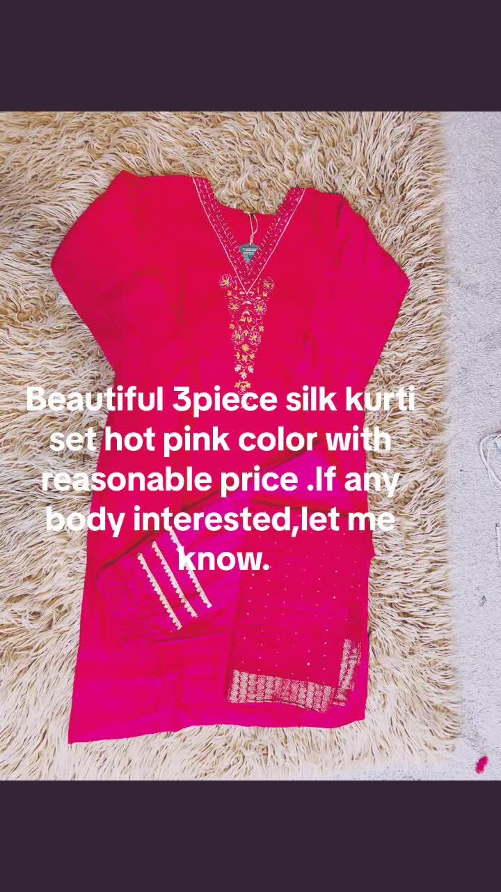 Silk Kurti Set Promotion