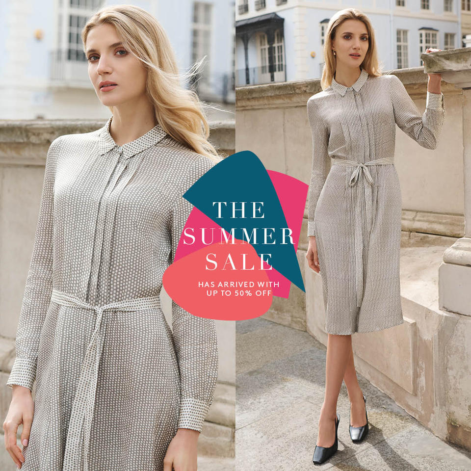 Summer Sale Fashion Dress Promo