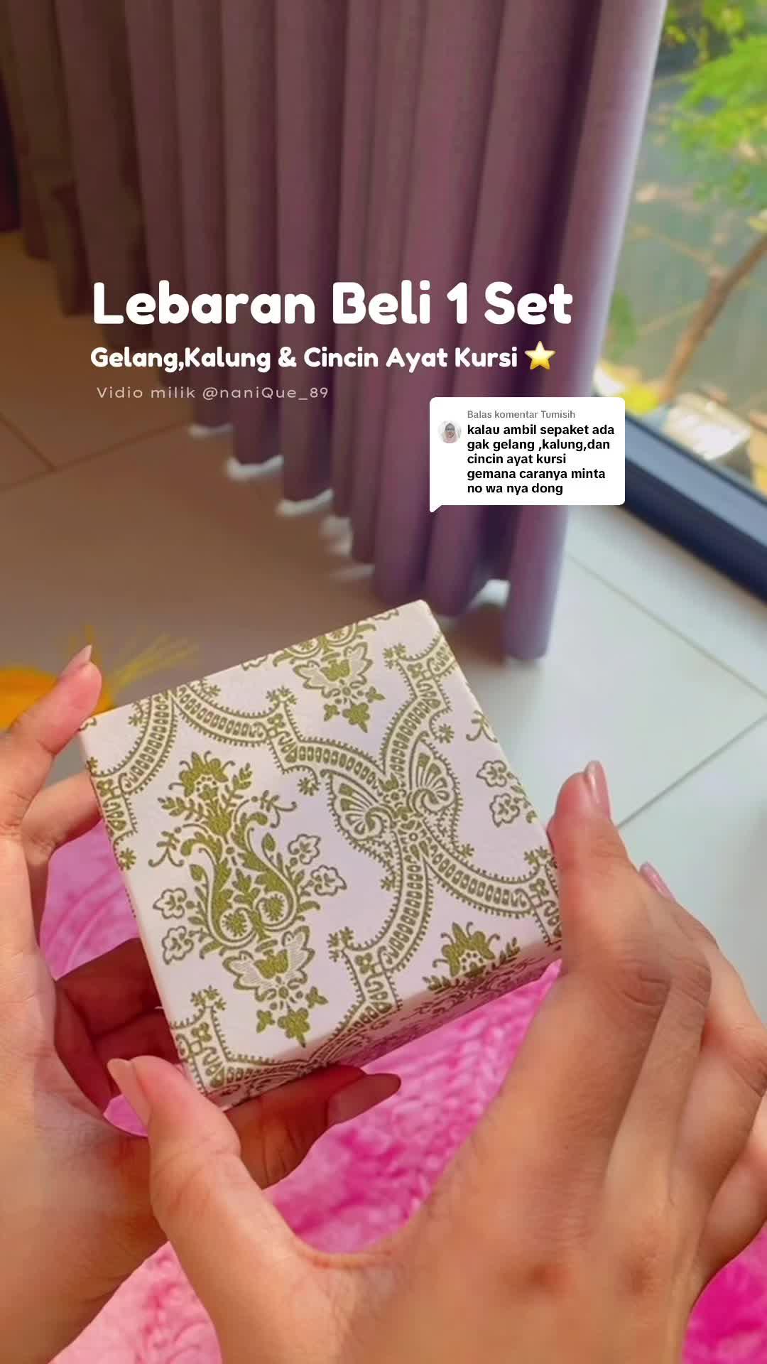 Ramadhan Jewelry Set Promo