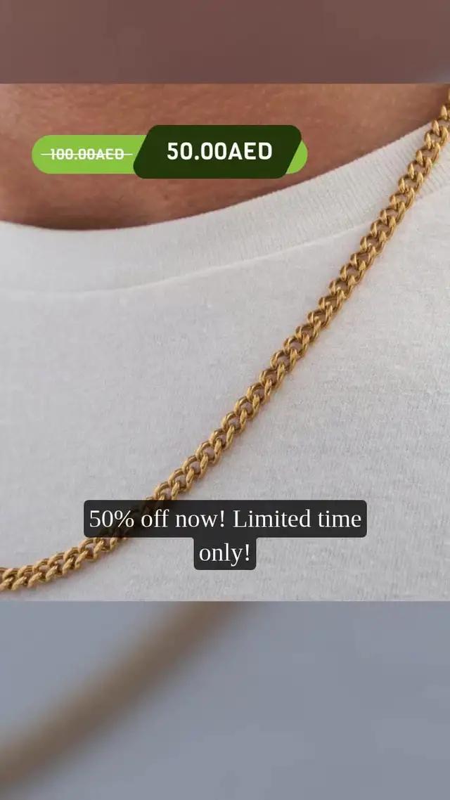 Limited Time Men's Jewelry Offer