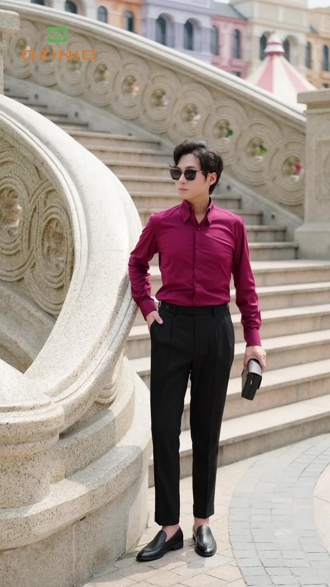High-Waisted Pants Fashion Promo