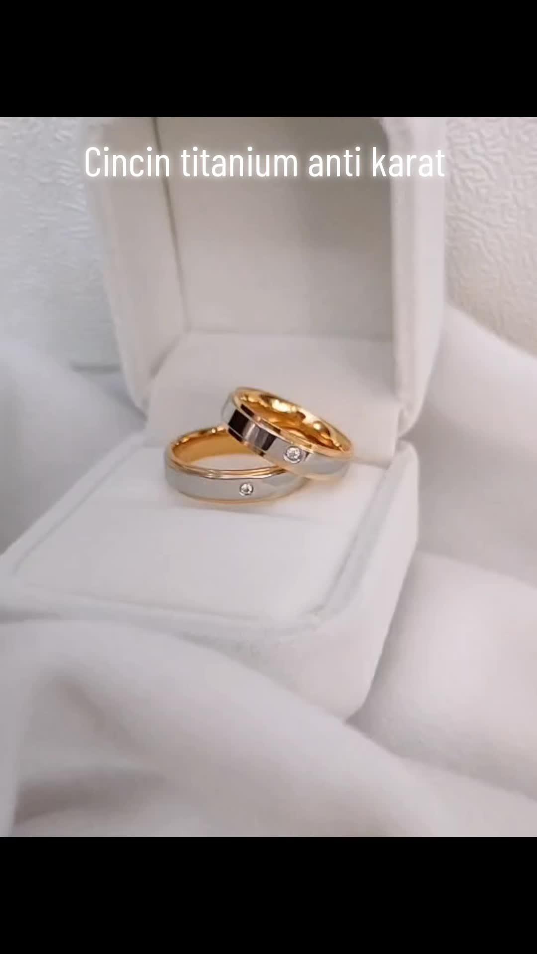 Titanium Couple Rings Promo