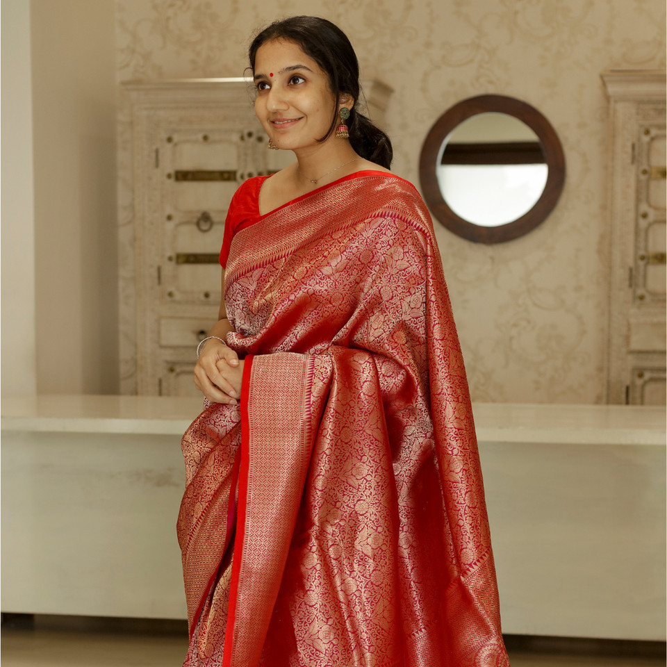 Mukta Banaras Silk Saree Elegance
