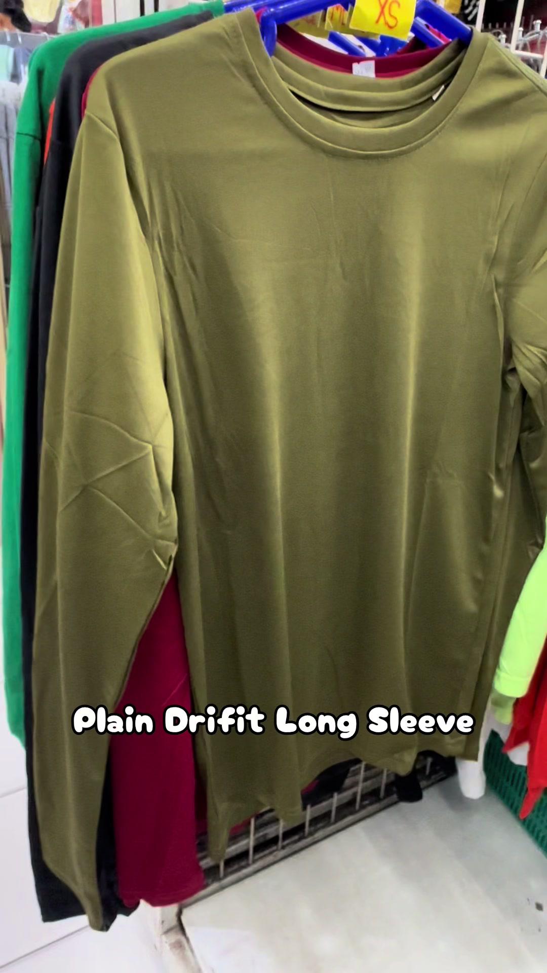 Plain Drifit Long Sleeve Promo