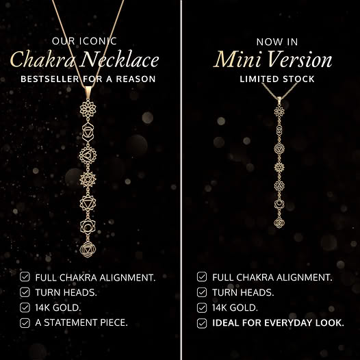 Mini Chakra Necklace Promotion