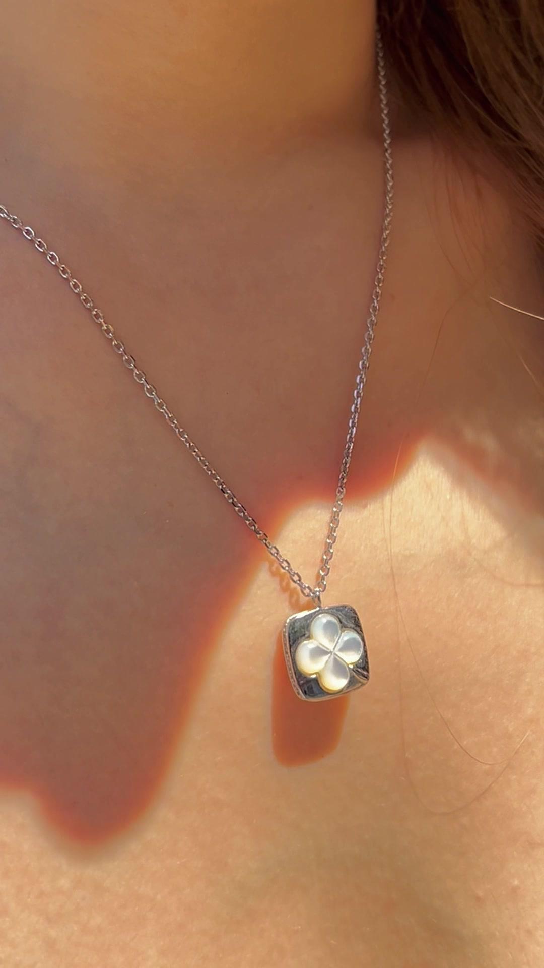 Clover Necklace Jewelry Promo