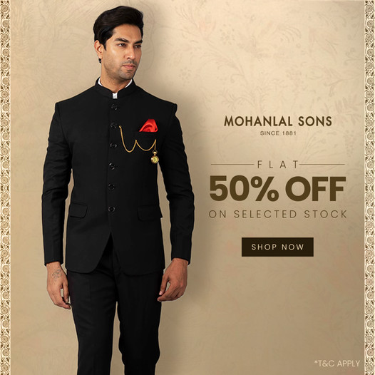 Flat 50% Off Fashion Apparel Promo