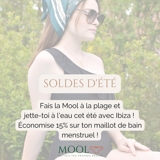 Summer Sale Menstrual Swimwear Promo