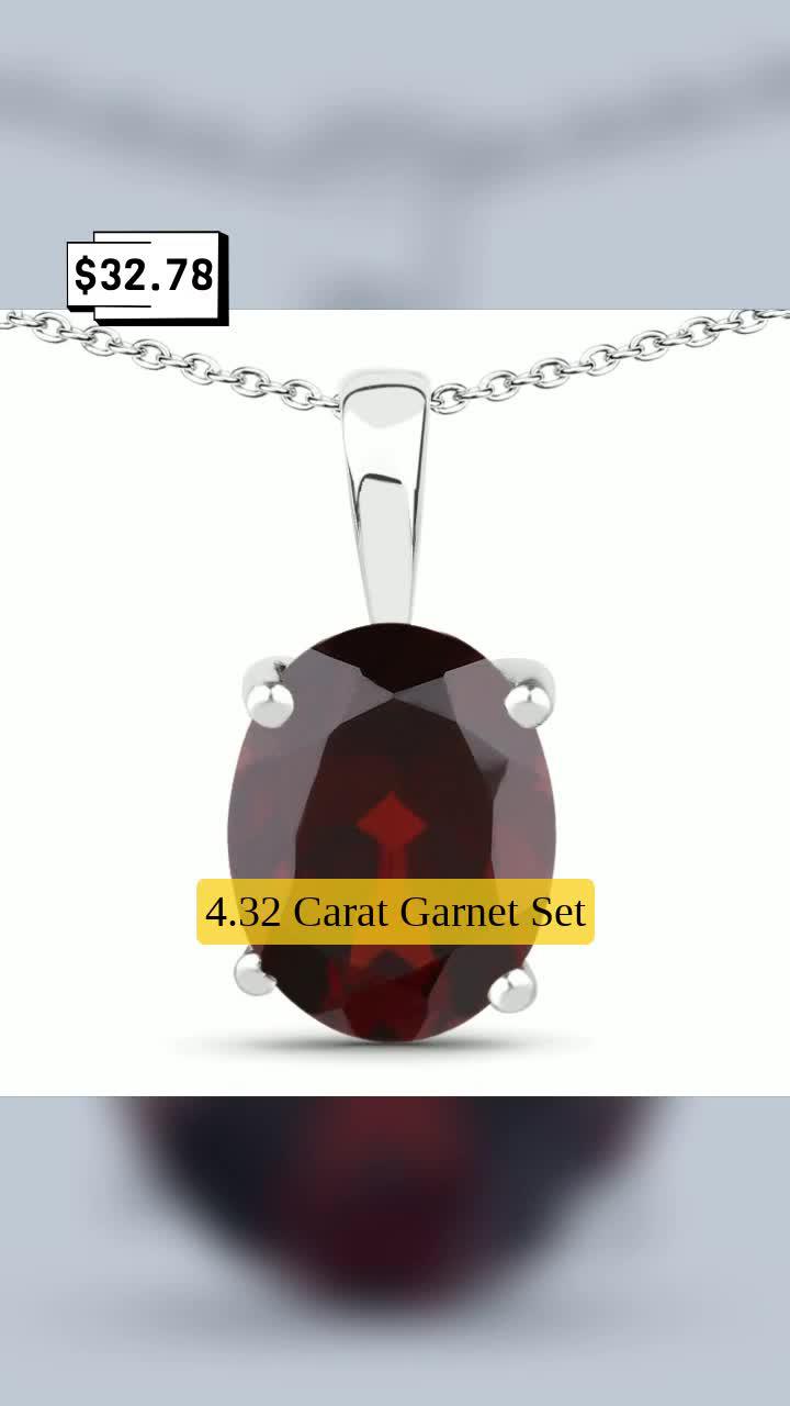 Labor Day Garnet Jewelry Sale