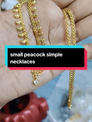 Simple Peacock Necklace Promo