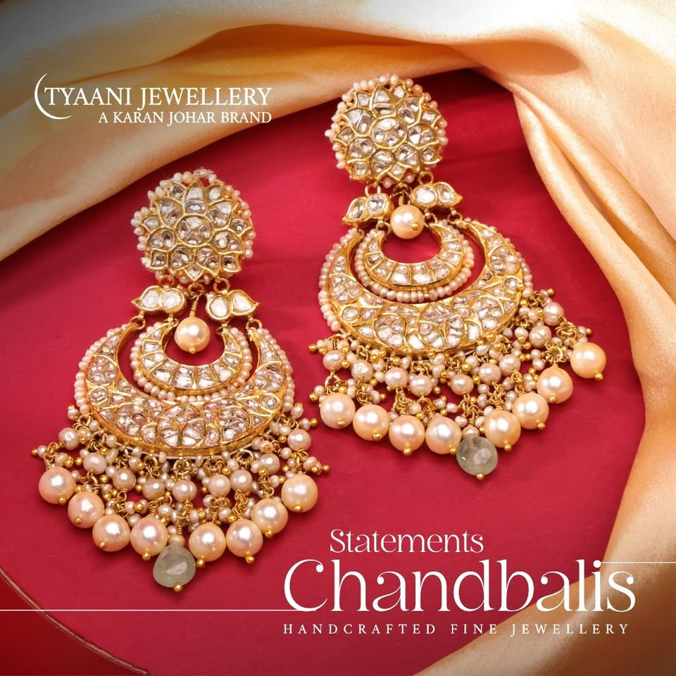 Tyaani Statement Chandbalis Jewelry Promo