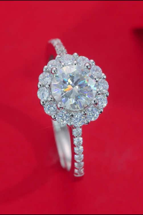 Moissanite Ring Jewelry Promo