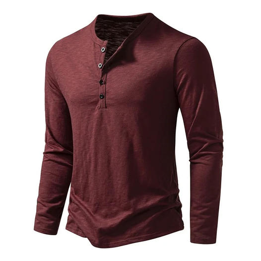Henley Shirt Fashion Promo