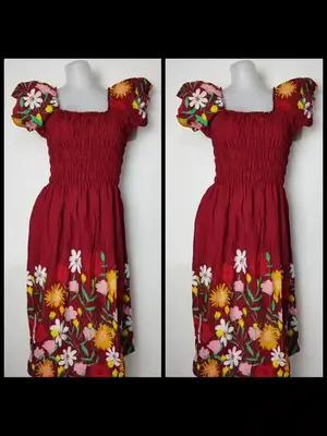 Smocked Dress Fashion Promo