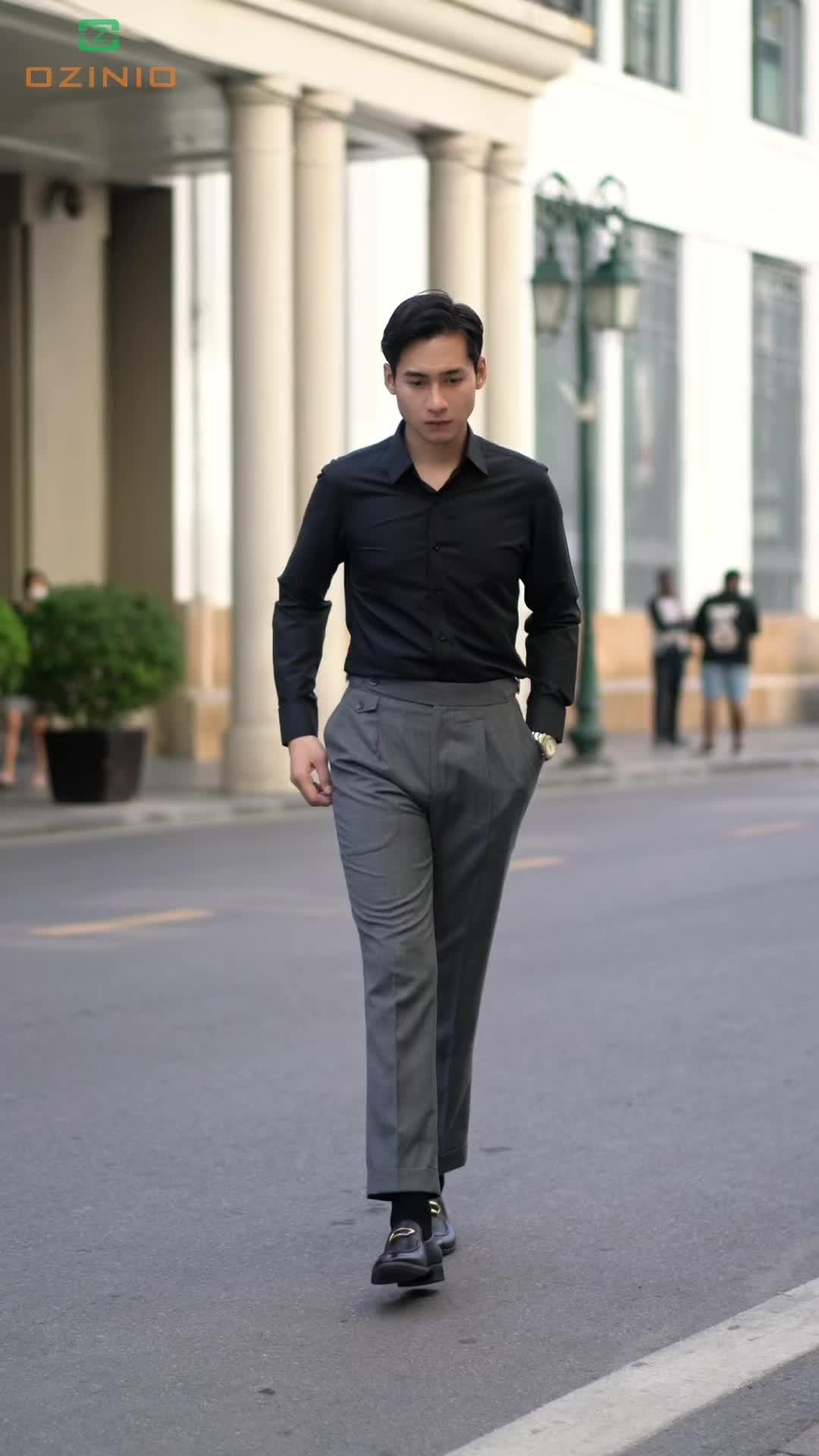 Men's Trousers Fashion Promo