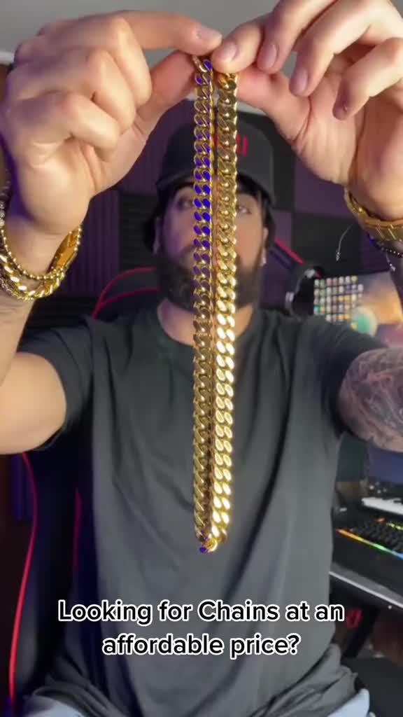 Affordable Chain Jewelry Promo