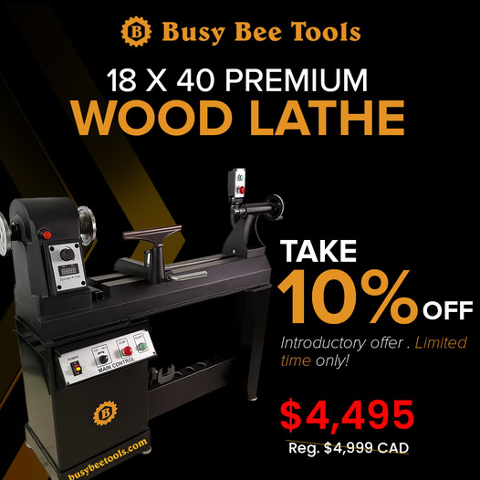 Wood Lathe Introductory Offer