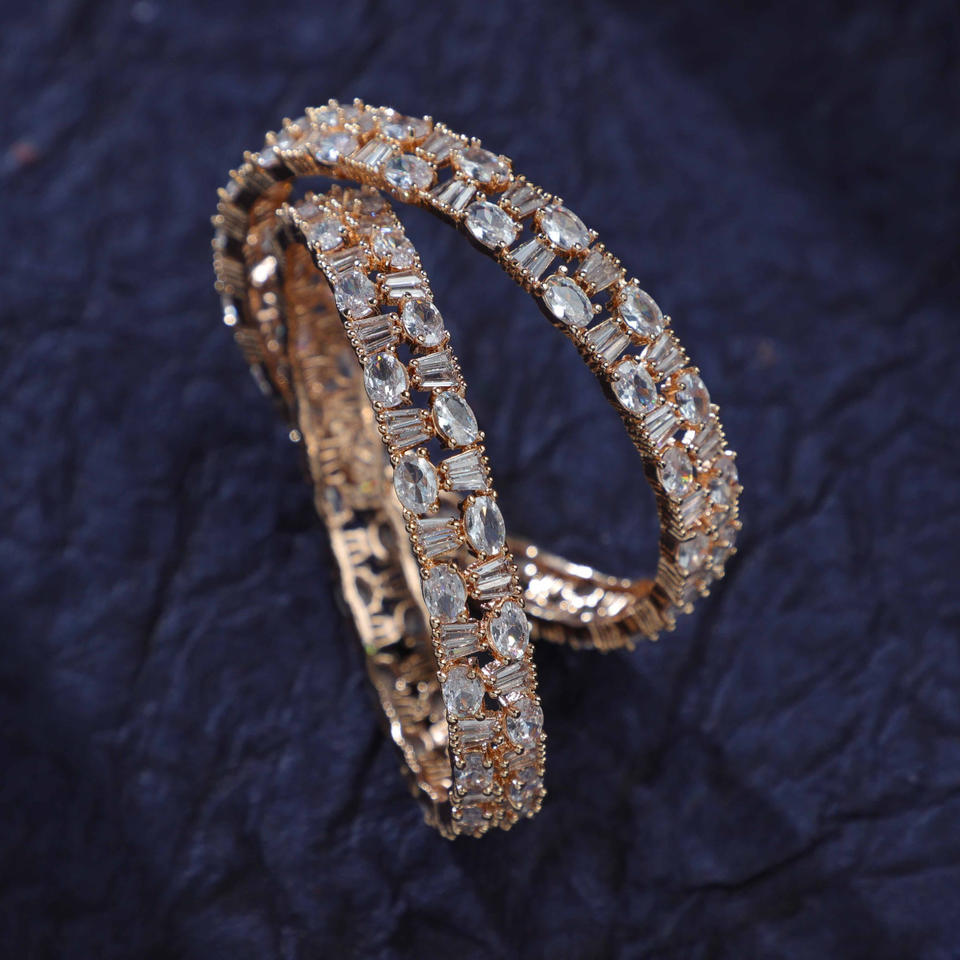 Zirconia Bangles Offer - Jewelry & Accessories