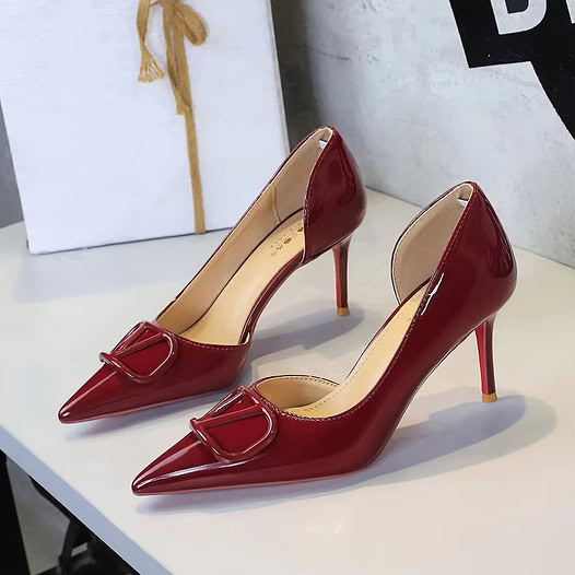 Patent Leather Stiletto Heel Promo
