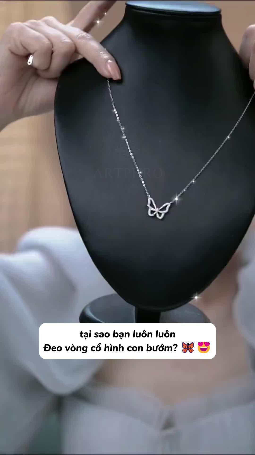 Butterfly Necklace Fashion Promo
