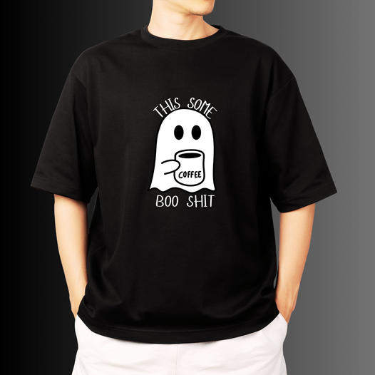 Halloween Witty Oversized Tee Promo