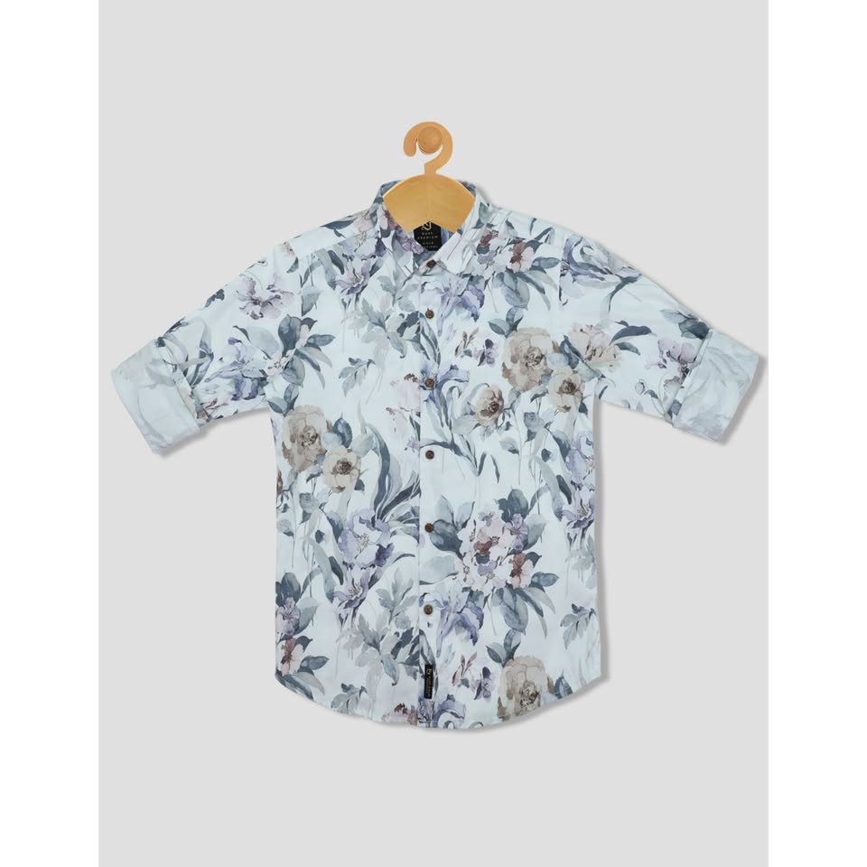 Kids Floral Shirt Promo