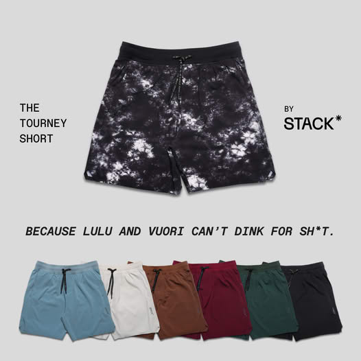 Pickleball Shorts Promo