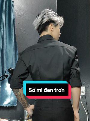 Silas Black Shirt Fashion Promo