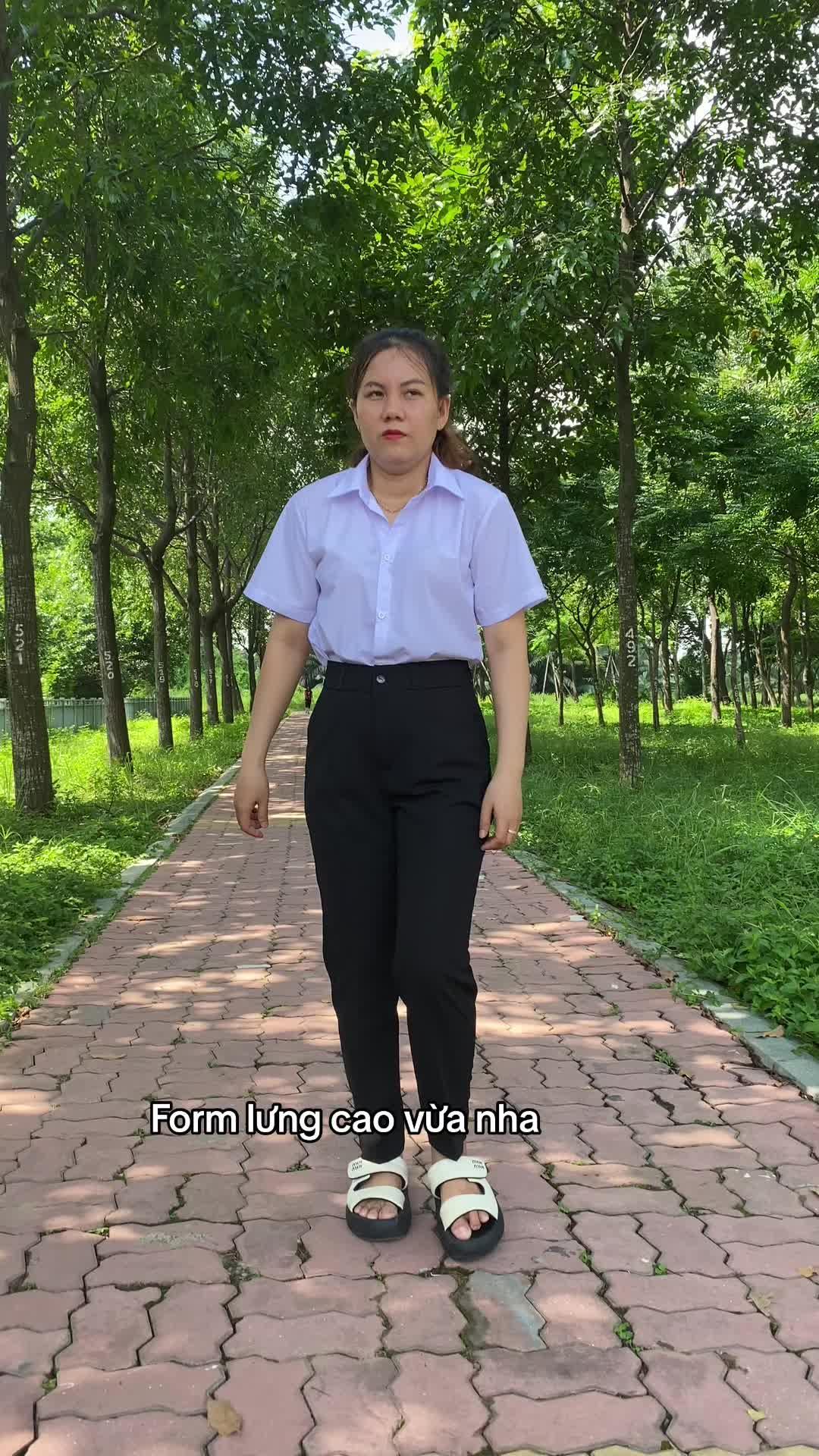 High Waist Pants Fashion Promo