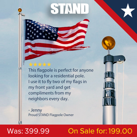 Telescoping Flagpole Kit Sale