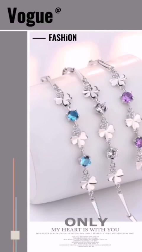 Four-Leaf Clover Bracelet Collection