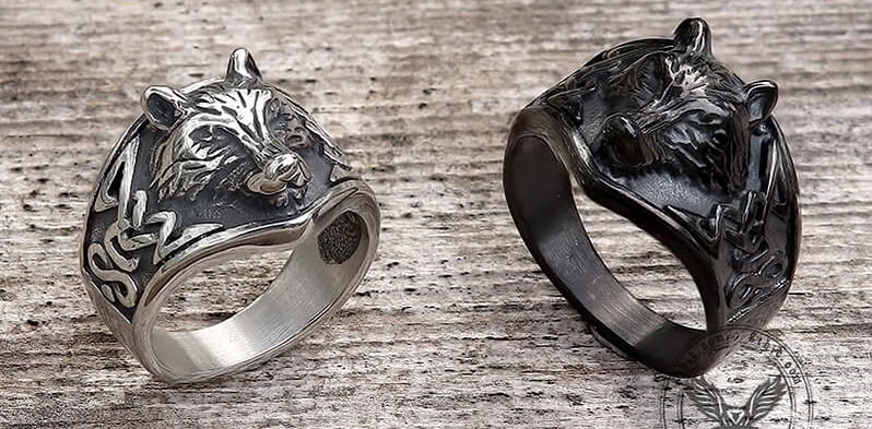 Wolf Ring Jewelry Promo