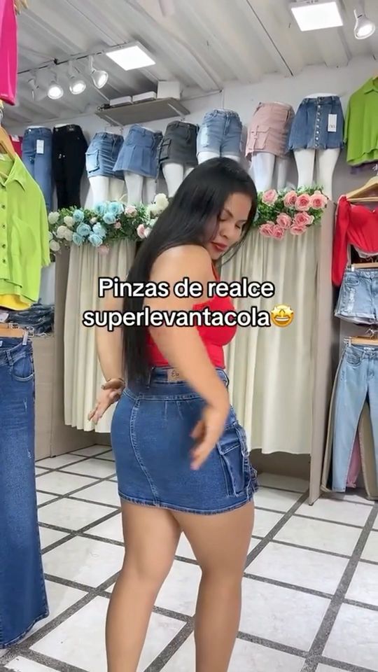 Falda Short Cargo Fashion Promo