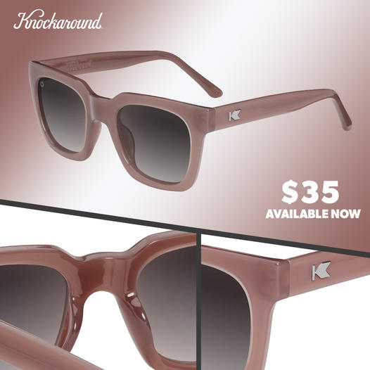 Rose Latte Sunglasses Promo
