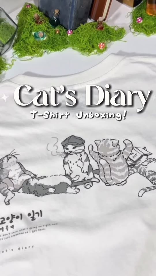 Cat's Diary T-Shirt Promo