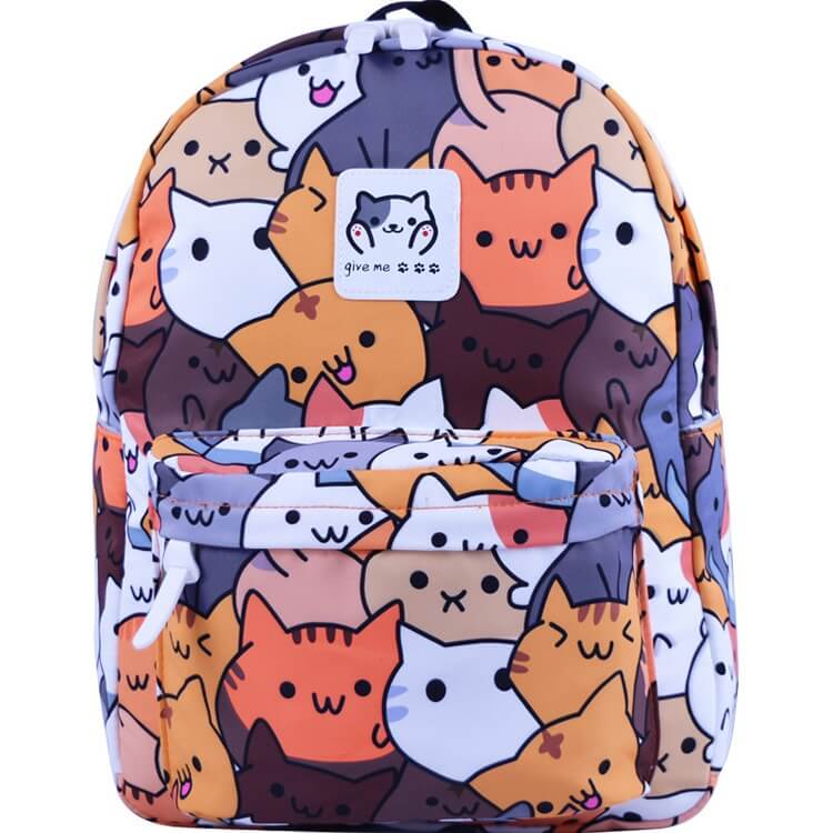 Cartoon Cat Backpack Discount Promo