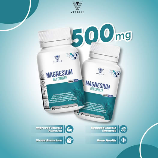 Vitalis Magnesium Supplement Wellness Promo
