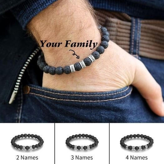 Name Bracelets for Men Gift Promo
