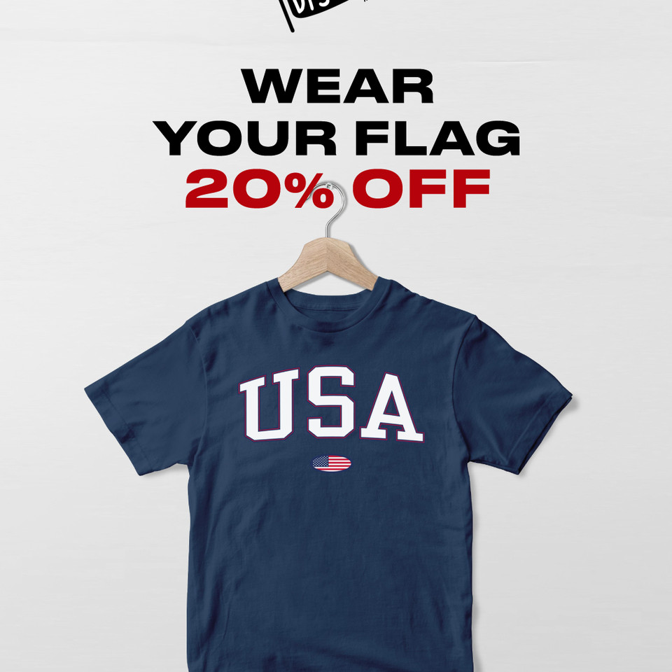 USA Flag T-Shirt Promo