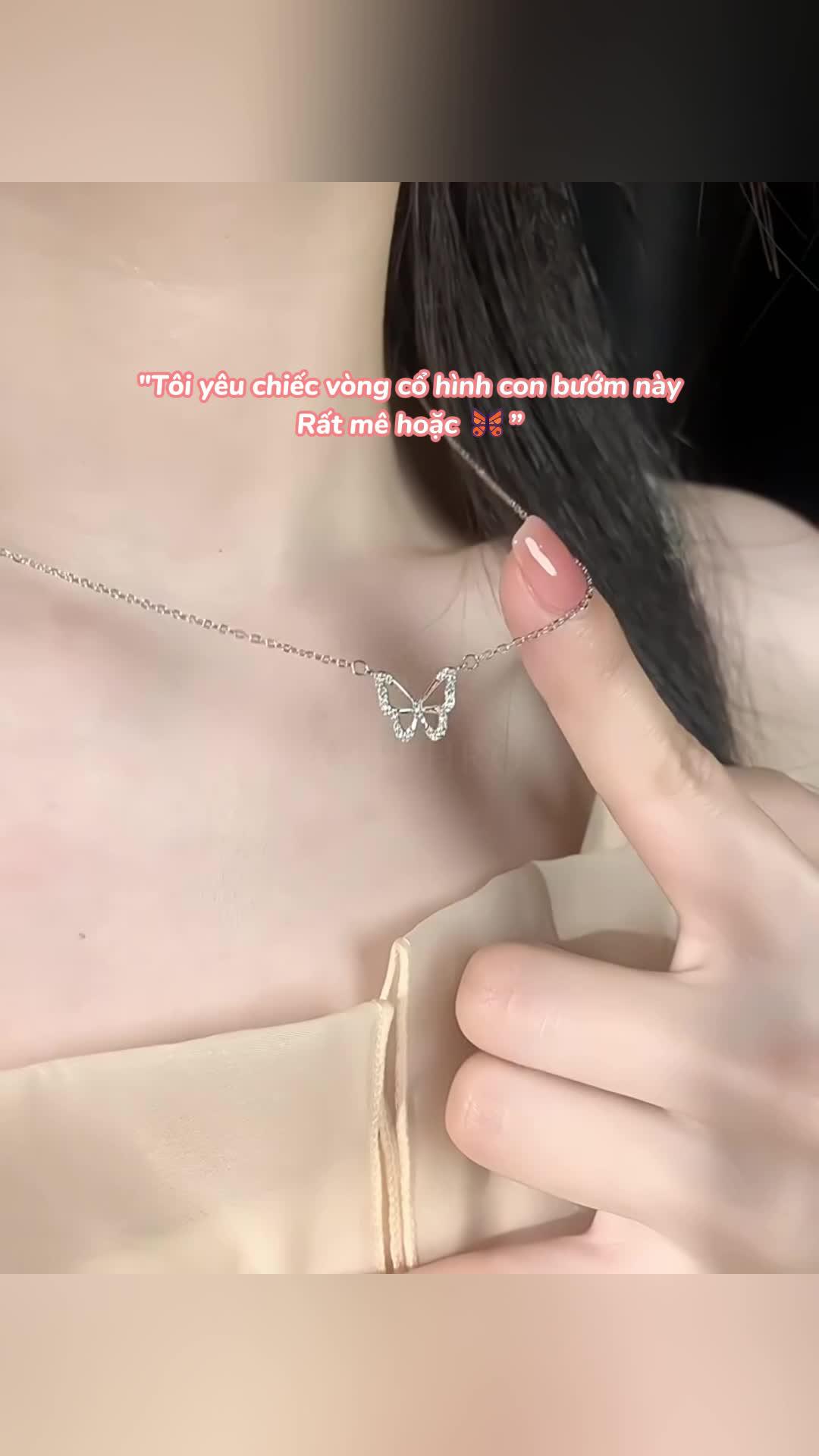 Butterfly Necklace Jewelry Promo