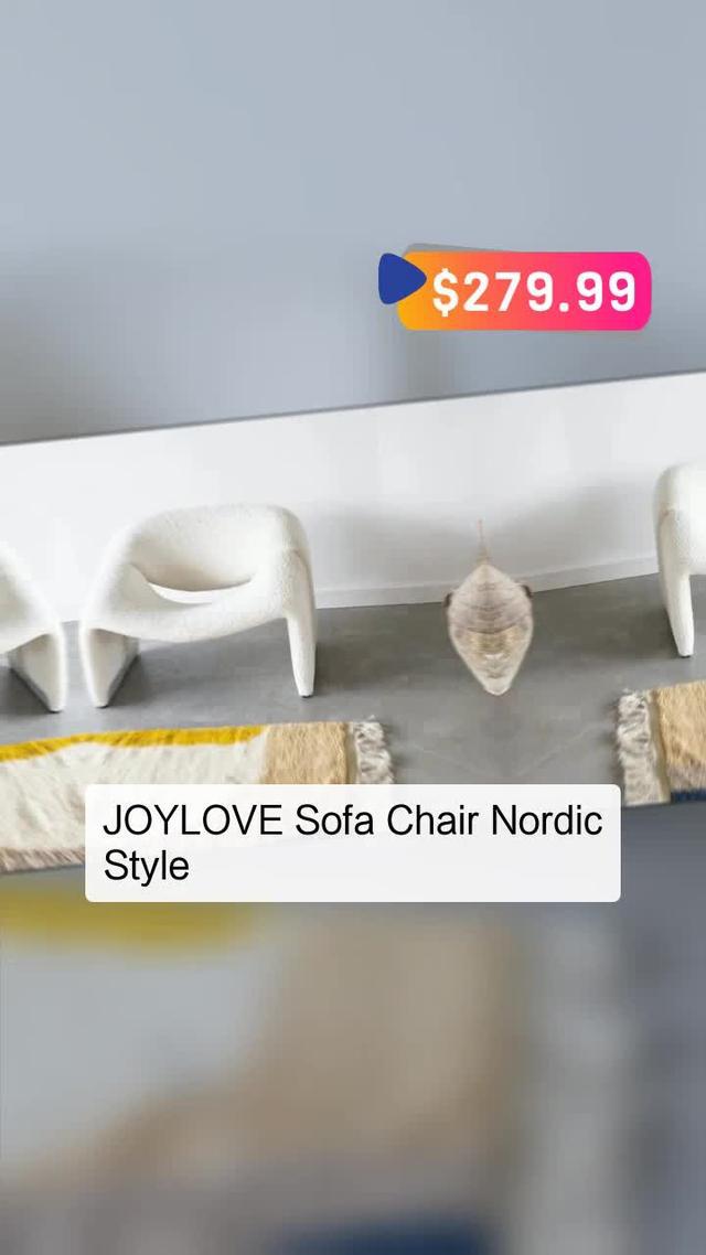 JOYLOVE Sofa Chair Nordic Style Promo
