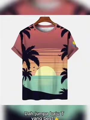 Sunset Palm Tree T-shirt Promo