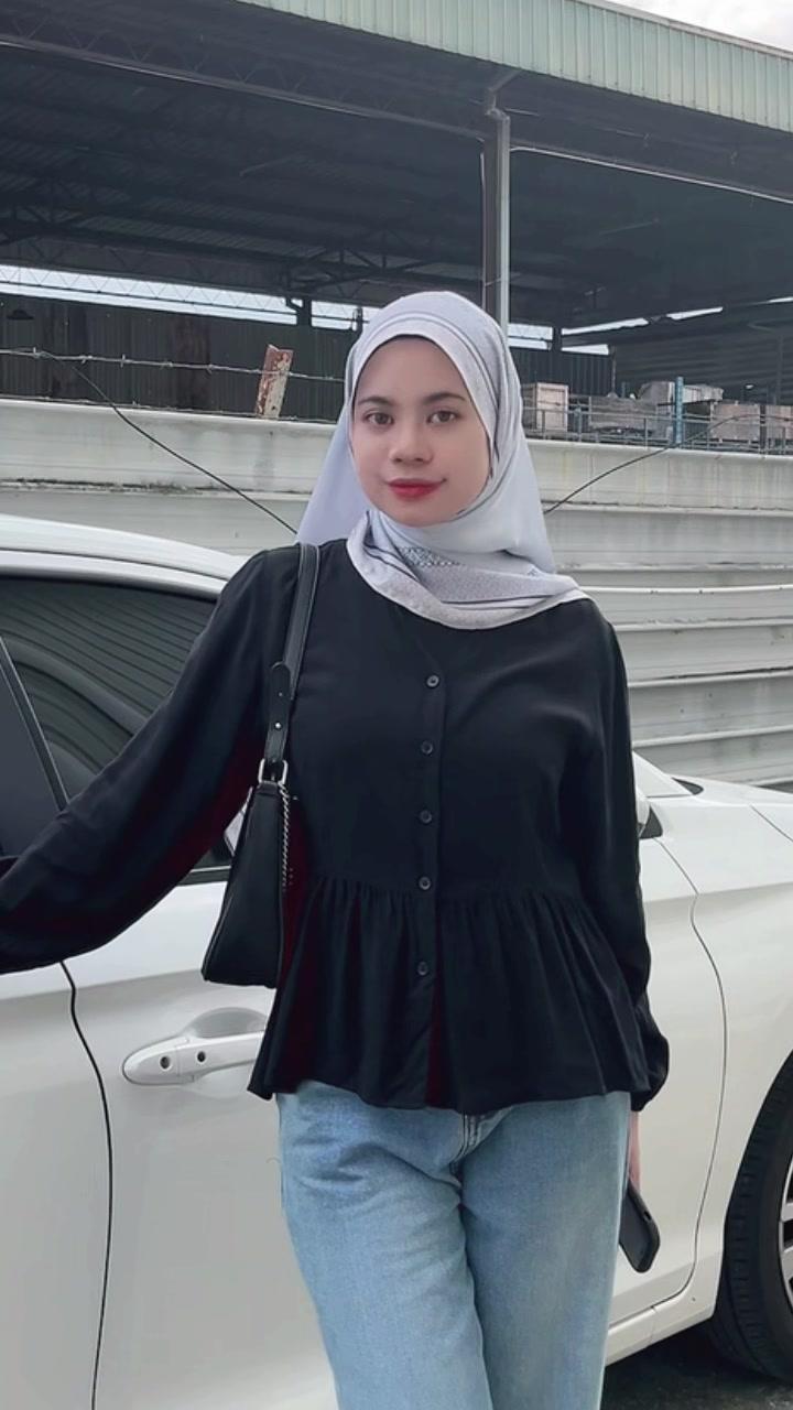 Blouse Peplum Style Fashion Promo