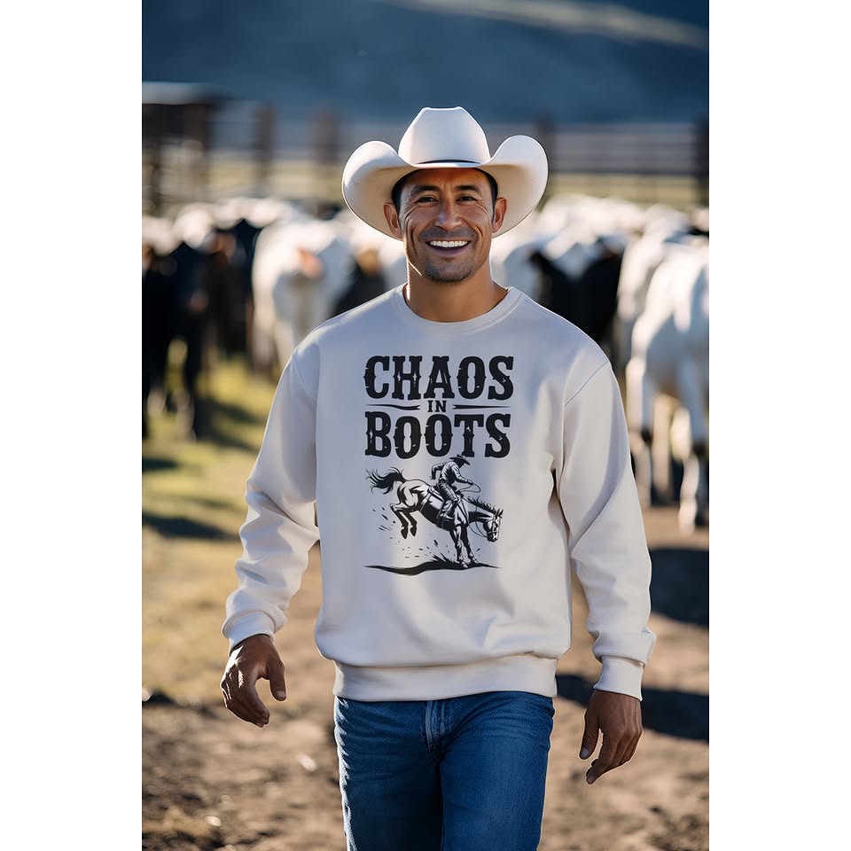 Chaos in Boots Fashion Apparel Promo