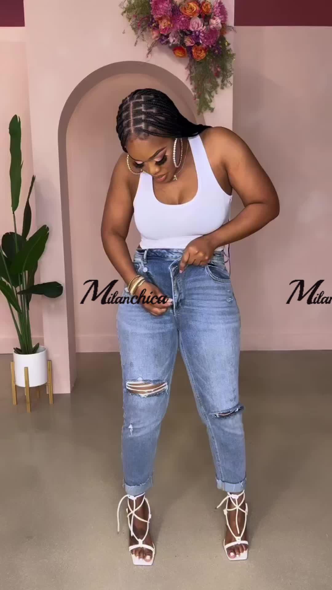 Out the Way Girl Jeans Restock Promo