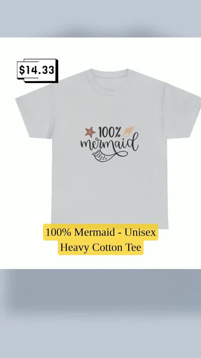 100% Mermaid Tee Promotion