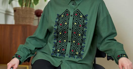 Stylish Embroidered Shirt Promo