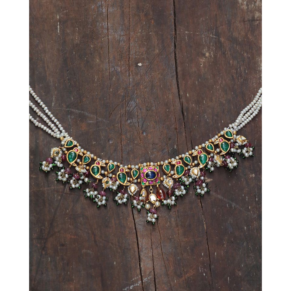 Aurus Jadau Polki Necklace Promo